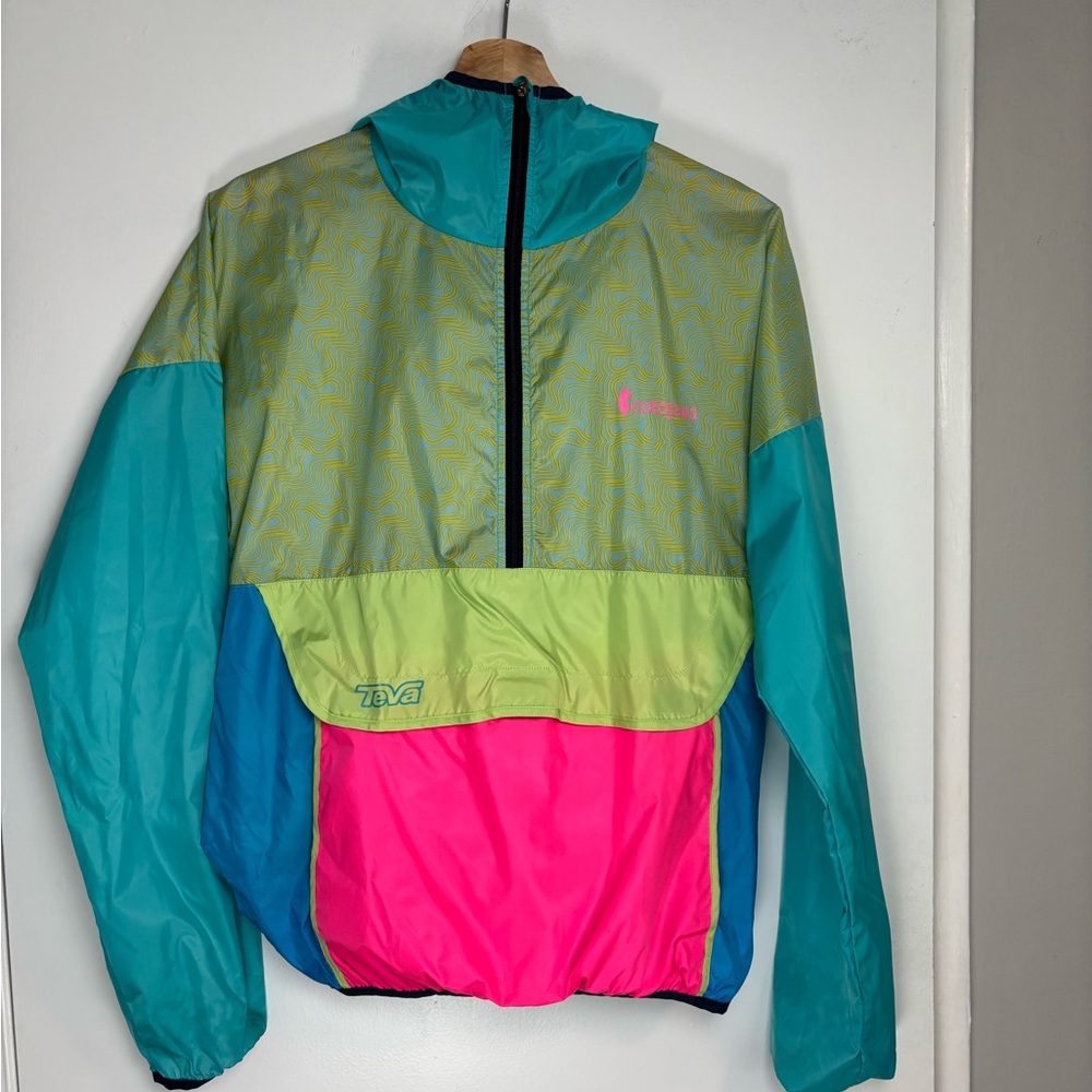 Cotopaxi × Teva Teca Half‑Zip Windbreaker – Women’s Medium